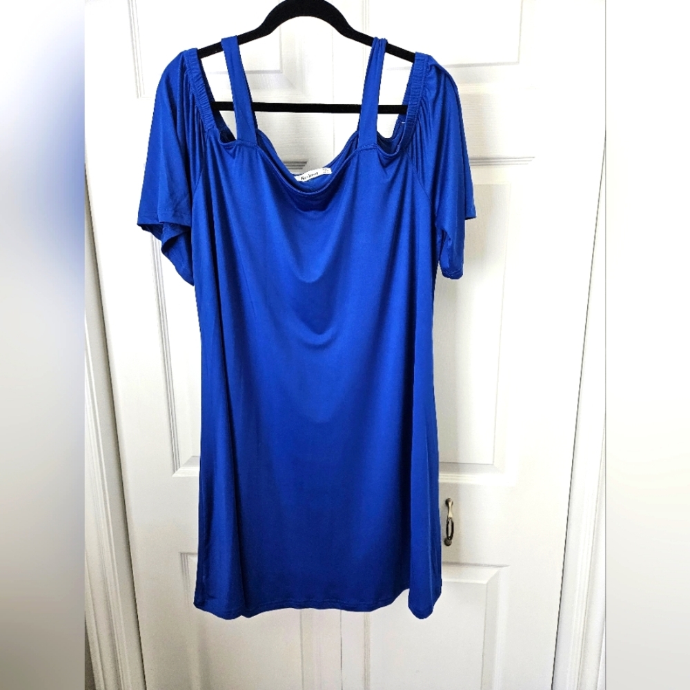 Short Dress Blue, Size: 20